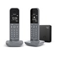 thumbnail image 1 of Gigaset CL390 Duo Analog/DECT telephone Caller ID Grey, 1 of 1