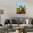 thumbnail image 3 of Stupell Industries Contemporary Fox Drive Golfer Canvas Art, 16 x 20, by Lucia Heffernan, 3 of 8