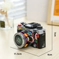 thumbnail image 4 of Creative Building Blocks Mechanical Universe Retro Camera Assembled Handmade Toys Model Ornaments DIY Educational Leisure Toys, 4 of 8