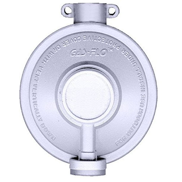 JR Products 0730335 Low Pressure 175,000 BTU/HR Regulator for Portable