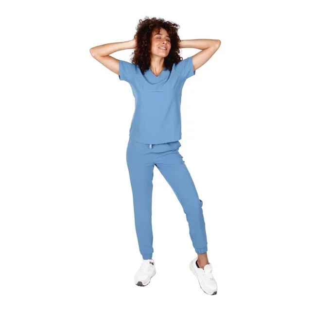 Pijama Quirurgica Conjunto Medico Anti Fluidos Jogger, Scrub