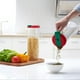 thumbnail image 5 of Frasco hermético alto y transparente con tapa para almacenar alimentos | Recipiente de plástico para despensa (1 pieza) para espaguetis, harina, cereales, café y arroz | 30 cm para organizar la, 5 of 6