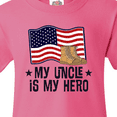 thumbnail image 4 of Inktastic My Uncle is My Hero Military Nephew Youth T-Shirt, 4 of 5