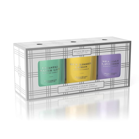 Homeworx, Set, Candle Collection Scented, 3pc