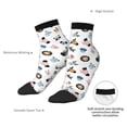 thumbnail image 6 of Pofeuu Cartoon Animals Print 30cm Socks, Adult Running Hiking Socks for Youth and Adult, 6 of 7
