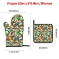 thumbnail image 2 of Naloa Vegan1 Oven Mitts and Pot Holders 4 pcs Set, Cooking Baking Grilling Kitchen Oven Glove for Cooking, 2 of 6