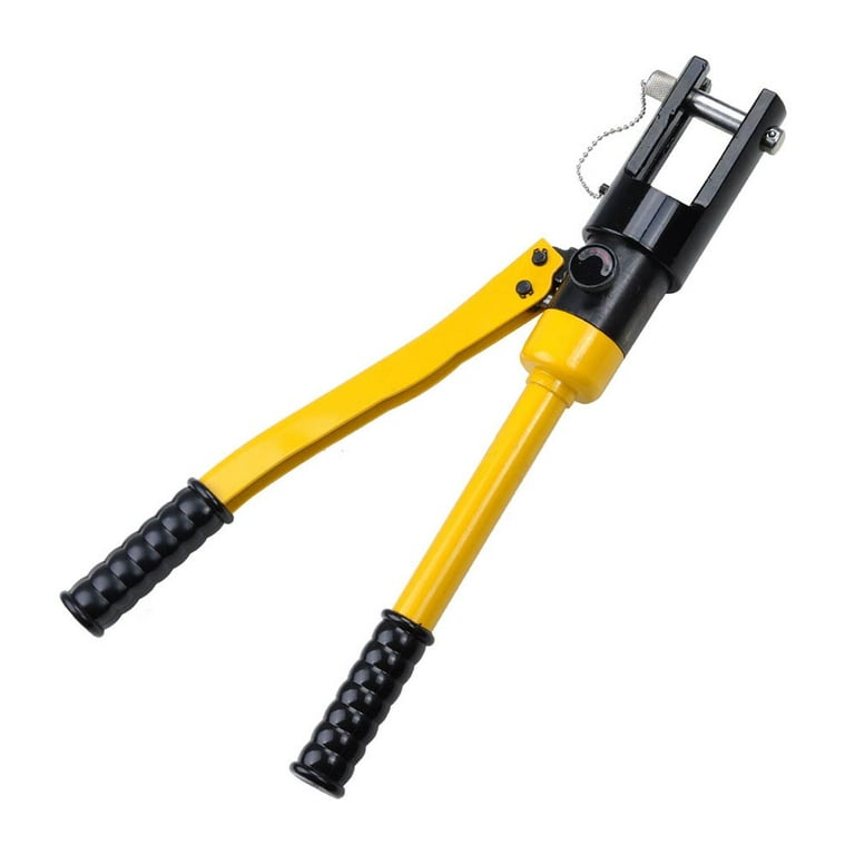 Yescom 16 Ton Hydraulic Wire Crimper Crimping Tool 11 Dies Battery