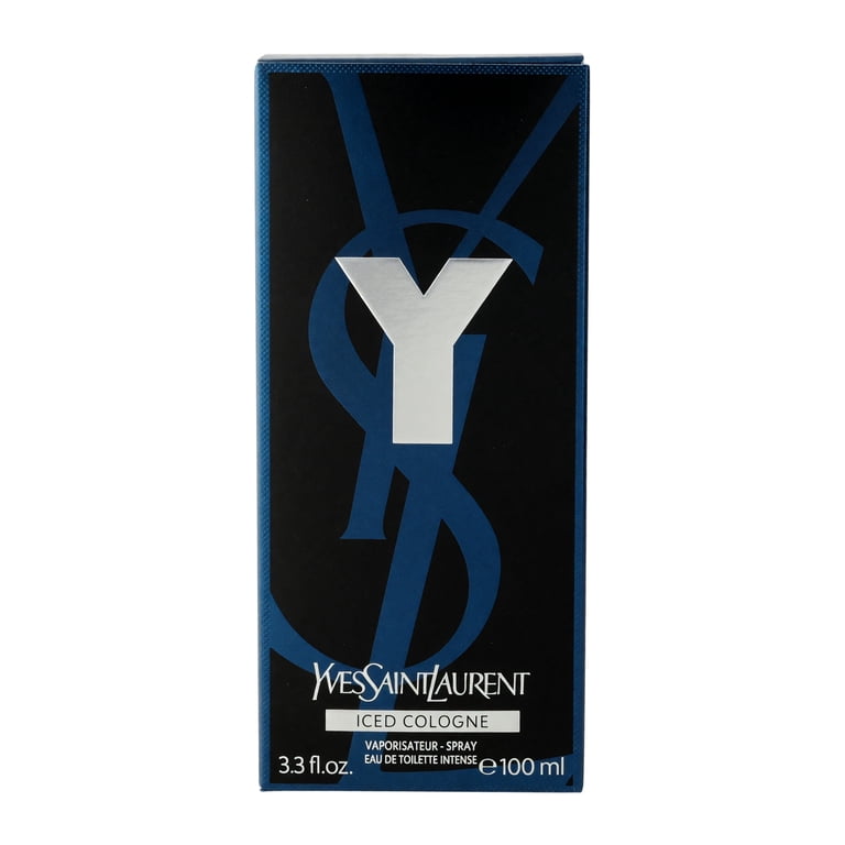 Ysl Y Iced Cologne by Yves Saint Laurent, 3.3oz EDT Intense Spray