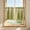 Green, variant on HCBY Farmhouse Embroidered Tier Curtains, Semi Sheer Short for Kitchen Sink, Bathroom Window