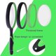 thumbnail image 2 of lupa 10x (noir Vert), Loupe De Lecture Portable Avec Poigne En Caoutchouc Souple Antidrapante, Loupe 75 Mm, Loupe Incassable Pour Lire Des Livres, 2 of 4