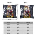 thumbnail image 4 of The Cuphead Show Throw Pillow Cover Decoration Pillow Case Cushion Home Decor for Home Sofa Couch 26"x26", 4 of 7
