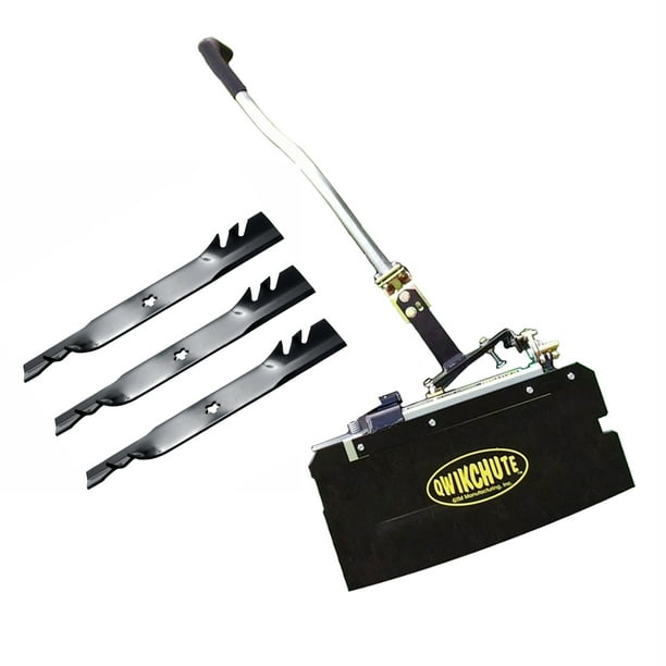 Qwikchute Chute Blocker / Deflector and Mulching Blade Kit Compatible