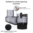 thumbnail image 2 of Limpiador de Cubierta Antipolvo CNC, Cubierta de Cepillo para Polvo de 45mm para Enrutador CNC Serie 3018/Máquinas CNC, Herramienta de Carpintería con Motor de Husillo, 2 of 9