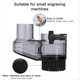 thumbnail image 2 of Limpiador de Cubierta Antipolvo CNC, Cubierta de Cepillo para Polvo de 45mm para Enrutador CNC Serie 3018/Máquinas CNC, Herramienta de Carpintería con Motor de Husillo, 2 of 5