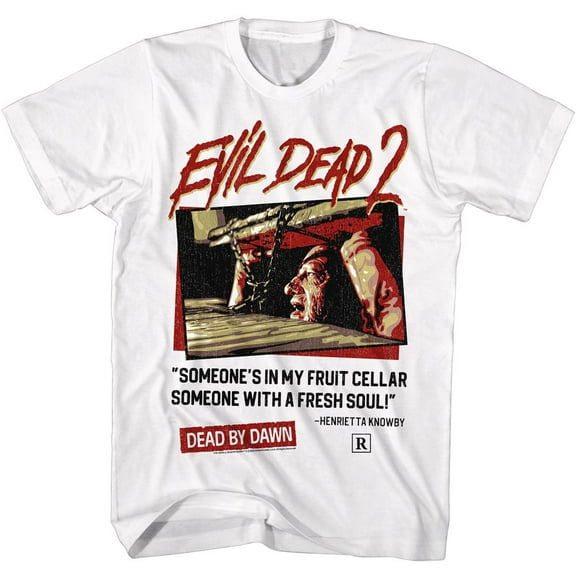 Evil Dead Fresh Soul White Adult T-Shirt S