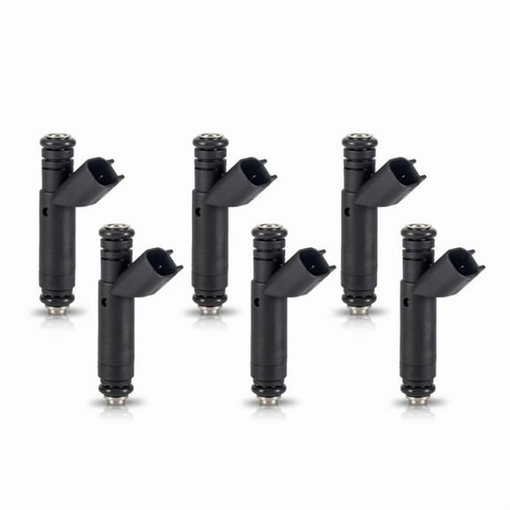 Set of 6 Fuel Injector for 1999-2005 Ford Windstar Ranger Taurus Mustang 2001-2003 Mazda B3000 V6 3.0L 3.8L Replacement For 1F2413250,1F2Z9F593BA,XF2Z9F593CA