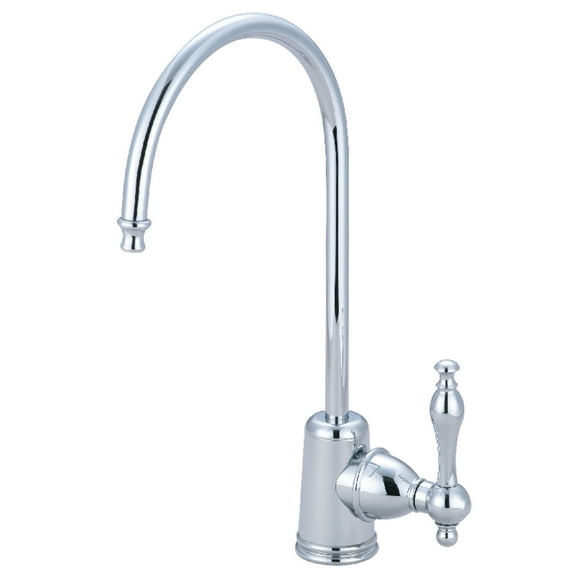 Kingston Brass KS7191NL Naples Single Handle Water Filtration Faucet, Polished Chrome