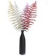 thumbnail image 5 of Nvzi Hojas huecas decorativas con purpurina, 10 unidades de helecho artificial con hojas de tallo persa, adorno navideño para fiestas navideñas, decoración de árbol de Navidad (azul), 5 of 5
