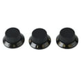 thumbnail image 1 of 3PCS Potentiometer  Knobs Guitar Volume Control Knob Replacement Guitar Tone Knob With Clear Letters, 1 of 8