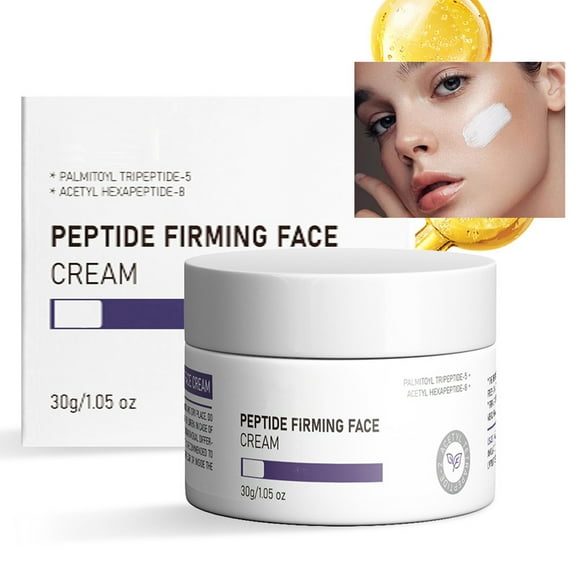 WIZUTIZ PEPTIDE FIRMING FACIAL CREAM Peptide Firming Cream Hydrating Moisturizing Cream 30g Free Size up to 65% Off