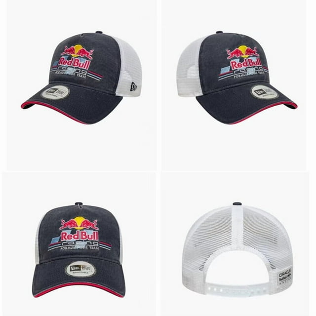 Red Bull Racing F1 Team Caps Assortment - Couvre-Chef Unisexe de Sport Automobile pour les Amateurs de Course, avec des Designs à Thème d'Équipe Variés Mêlant Style Décontracté et Esprit de Course