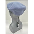 thumbnail image 3 of Mens Bruno Capelo Mid Blue Cap 100% Wool Ivy Cap Hat ML-414, 3 of 4