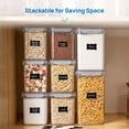 thumbnail image 4 of Sindcom 8 pcs Large Airtight Food Storage Containers, Sindcom Flour Canisters, for Kitchen Organization, 4 of 9