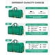 thumbnail image 4 of Bolsa de viaje Gonex, 150 L, plegable, repelente al agua, verde, 4 of 8