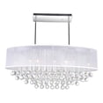 thumbnail image 1 of CWI Lighting Radiant 9 Light Drum Shade Chandelier With Chrome Finish, 1 of 5