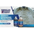 thumbnail image 5 of 2 Lb Density Expanding Pour Foam, 2 Part Polyurethane Closed Cell Liquid Foam for Boat and Dock Flotation, Soundproofing, Filling Voids, and Insulation (Quart Kit), 5 of 5