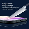 thumbnail image 3 of 2PACK Tempered Glass Screen Protector for iPhone 14 - New Full-Screen with Black Edge HD Tempered Film, 3 of 5