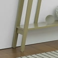 thumbnail image 5 of Kings Brand Furniture Conway Console Table - Functional Narrow Wood Accent Entryway Table with Storage Shelf for Hallway, Front Hall, Entryway, Living Room, Kitchen (Lemon Pepper), 5 of 6
