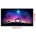 thumbnail image 2 of Christmas Garage Door Decoration, Christmas Garage Door Cover Large Merry Christmas Garage Door Mural Hanging Christmas Banner for Outdoor Holiday Party Style, 2 of 2