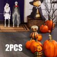 thumbnail image 3 of Decoración de Halloween Esqueleto Huesos aterradores Forma de calavera Fiesta humana, Esqueleto articulado aterrador Decoración de Halloween Fiesta de Halloween, 3 of 5