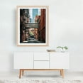 Staple Street Skybridge 02 Manhattan New York Photography Oak Framed