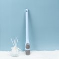 thumbnail image 4 of Juego de escobillas de baño dos en uno para madre e hijo | 3 cepillos de limpieza de baño de plástico negro | Cepillo para hendiduras de cabeza plana para inodoros, lavabos, bañeras | Anti-enredo, 4 of 5
