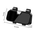 thumbnail image 3 of Sentmoon Car Glasses Case Sun Visor Storage Multifunctional Driver Glasses Clip Organizer Secure Eyewear Holders Easy Install Interior Accessory Sunglasses Card Pen Storage, 3 of 3