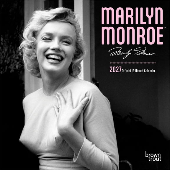 Marilyn Monroe OFFICIAL | 2027 7x14" (Hanging) Wall Calendar