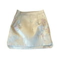 thumbnail image 1 of Jupes pour Femmes Mode Décontractée Printemps Rétro Style National Léger Jacquard Taille Haute Vêtements d'Été pour Femmes Beige L, 1 of 5