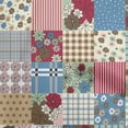 thumbnail image 1 of oneOone Cotton Poplin Light Brown Fabric Florals Sewing Craft Projects Fabric Prints By Yard 42 Inch Wide, 1 of 4