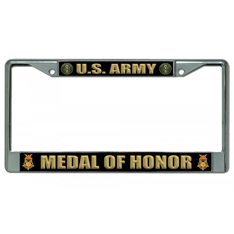 U.S. Army Medal Of Honor Chrome License Plate Frame | Walmart Canada