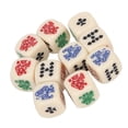 thumbnail image 1 of 20 Pieces Dice Set,6 Sided Waterproof Round Standard Game Dice For Board Games, 1 of 8