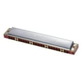 thumbnail image 3 of Armónica Suzuki Estudio-24 24 Agujeros Harmonica Tremolo Clave de C con la Caja del Paño de Limpieza Instrumento Musical para Principiantes Tomshoo Armónica, 3 of 4