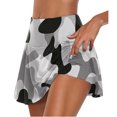 thumbnail image 2 of Gibobby Pantalon cortos yoga mujer Pantalones cortos Leggings Yoga Deportes Mujer Moda Pantalones deportivos de fitness de doble capa(Gris,CH), 2 of 5