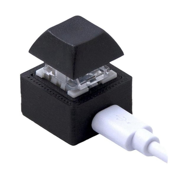 Mini Keyboard Macro Keypad RGB DIY Customize Shortcut Gaming Mechanical Programmable Red Switch 1Keys