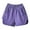 A-2917Dark Purple, variant on MEZZALL Girls Summer Shorts Toddler Casual Beach Yoga Athletic Comfortable Stretchy Basic Solid Color Shorts For Kids Daily Wear Cozy / 1-2 Years