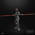 thumbnail image 4 of Star Wars The Black Series Darth Maul Toy 6-Inch-Scale The Clone Wars Collectible Action Figure, Toys for Ages 4 and Up, 4 of 6