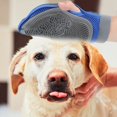 thumbnail image 4 of Guantes de baño para mascotas con aguja de masaje de goma, guante de masaje con cepillo para el cuidado de perros y gatos, 4 of 8