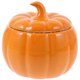 thumbnail image 1 of Ceramic Tea Canister Small Storage Container Pumpkin Shape Cookie Jar Kitchen Storage Jar, 1 of 4