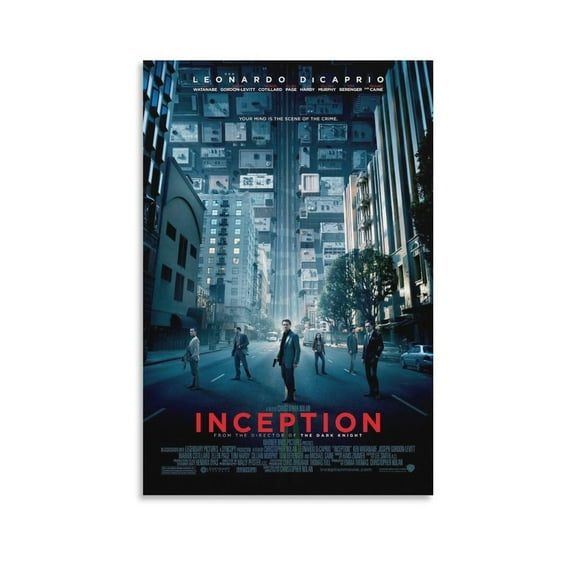 Inception Movie Posters Decorative Painting Canvas Wall Art Living Room Posters Bedroom Painting